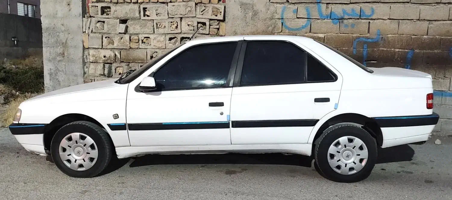 پژو 405 slx tu5 سفید رنگ مدل 1394|خودرو سواری و وانت|ایلام, |دیوار