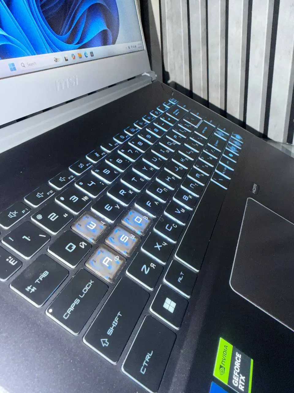 لپ تاپ گیمینگ خوش قیمت MSI در حد اکبند|رایانه همراه|ارومیه, |دیوار