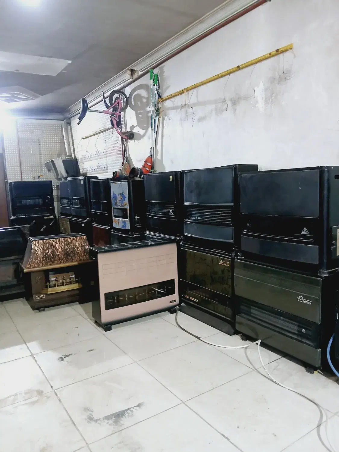 انواع بخاری گازی کم کارباضمانت درحد نو طاهری هفت|بخاری، هیتر، شومینه|نیشابور, خط کاشمر|دیوار