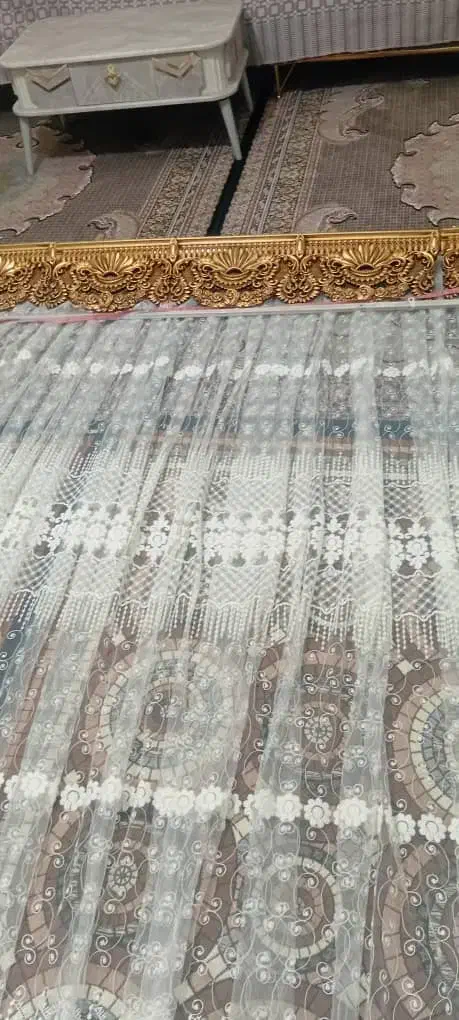 پرده|پرده، رانر، رومیزی|خوی, |دیوار