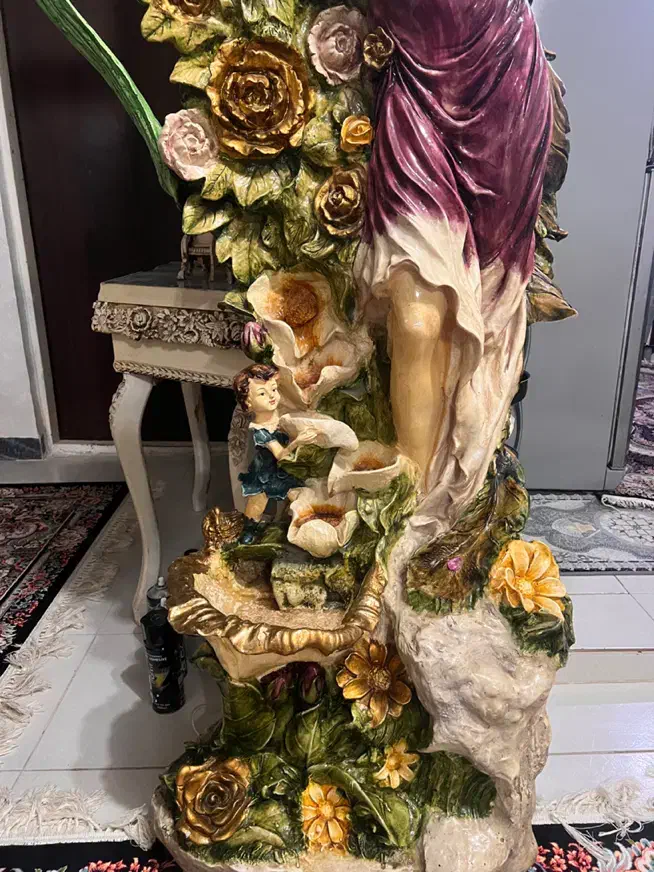 ساعت ایستاده آبنما|ساعت دیواری و تزئینی|لشت نشا, |دیوار