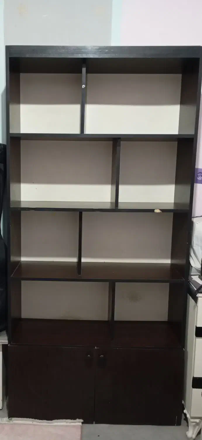 کتابخانه جادار|کتابخانه، شلف، قفسههای دیواری|رباطکریم, رباطکریم|دیوار