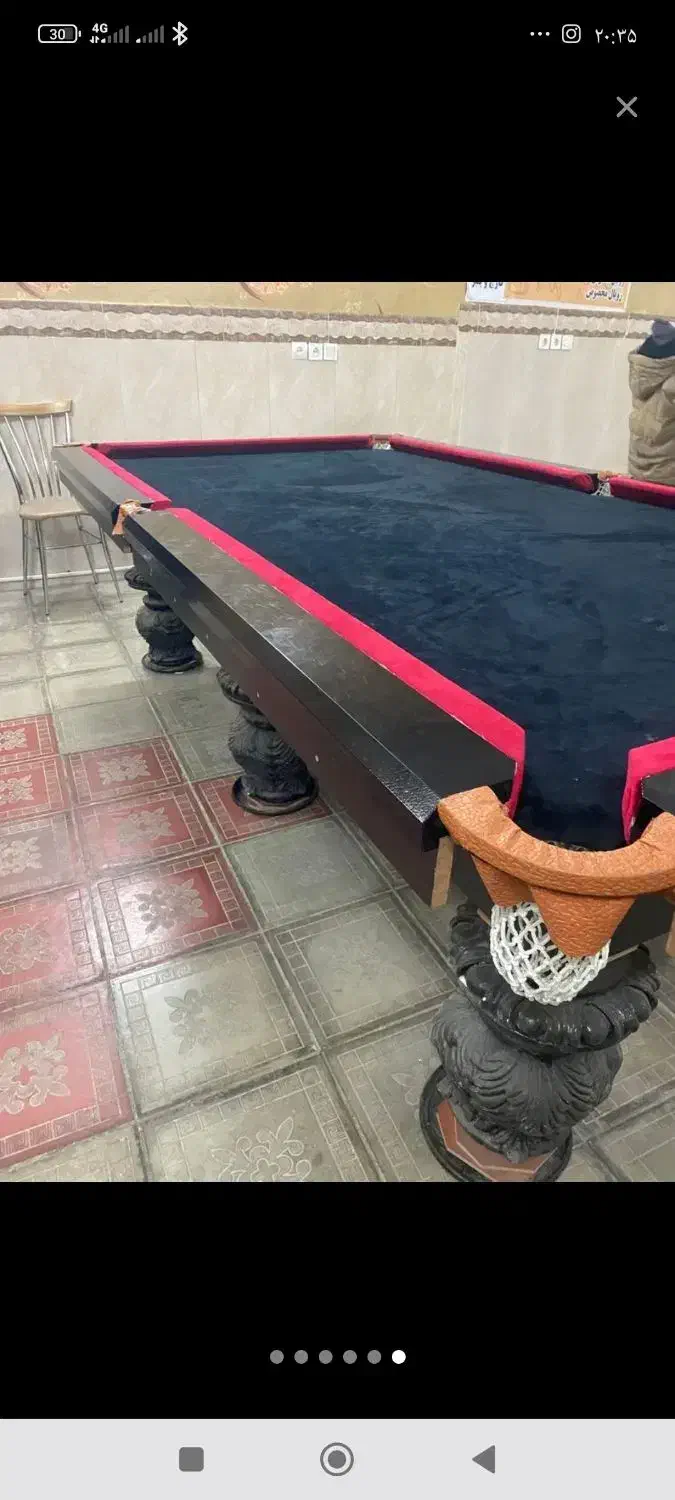 میز بیلیارد|ورزش‌های توپی|هریس, |دیوار