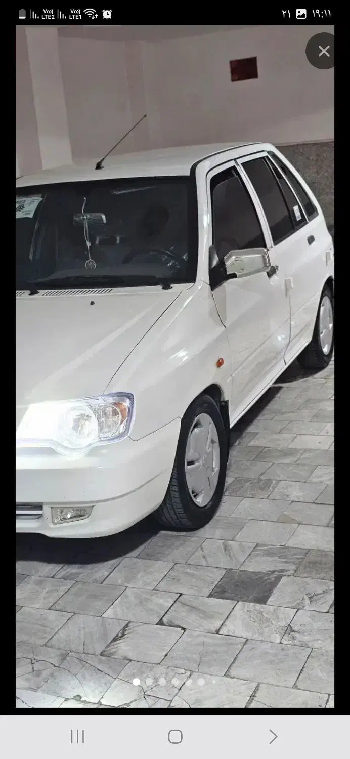 پراید ۱۱۱ سفید مدل ۹۳|خودرو سواری و وانت|دلیجان, |دیوار
