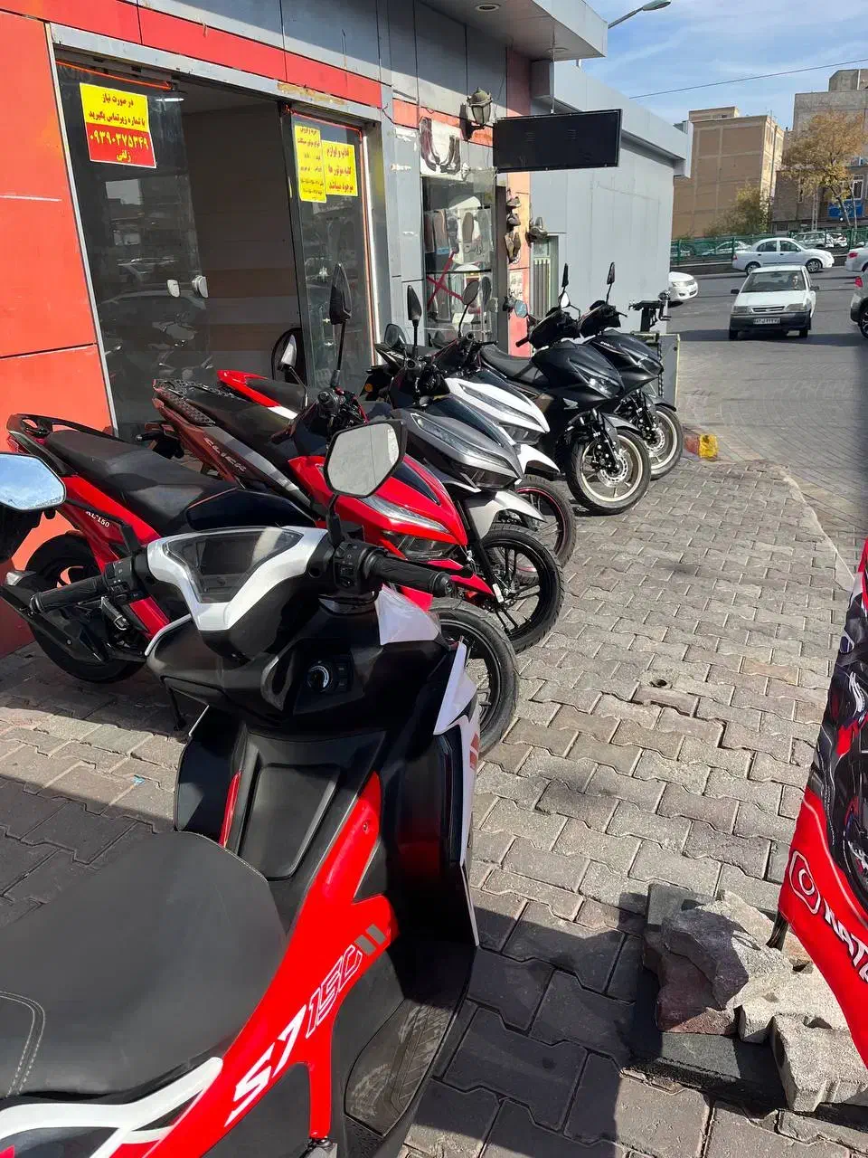 حراج واقعی کلیک ایروکس واریو هوندا کارکرده با بیمه|موتورسیکلت|تبریز, |دیوار