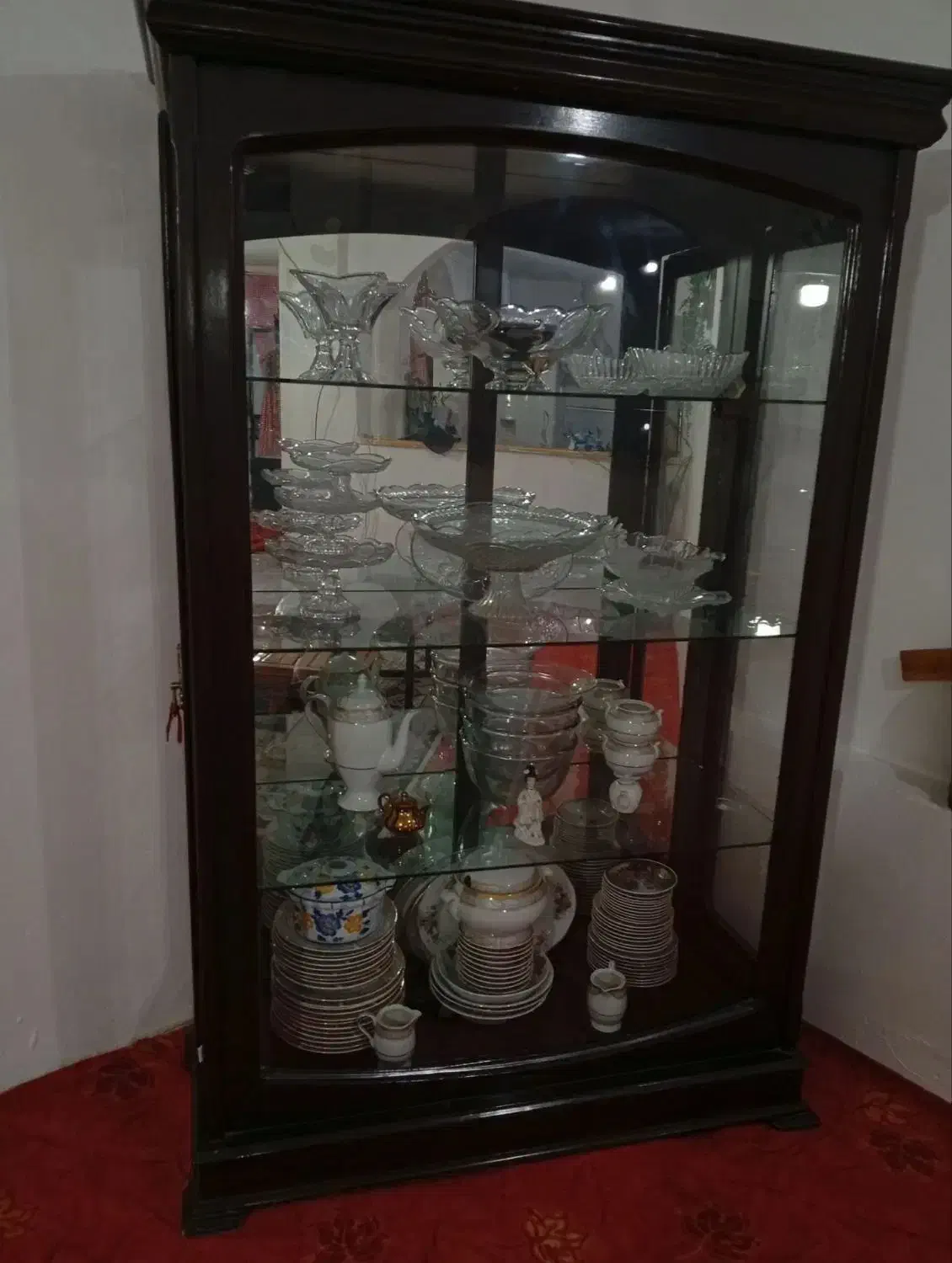 بوفه|بوفه، ویترین، کنسول|میانه, |دیوار