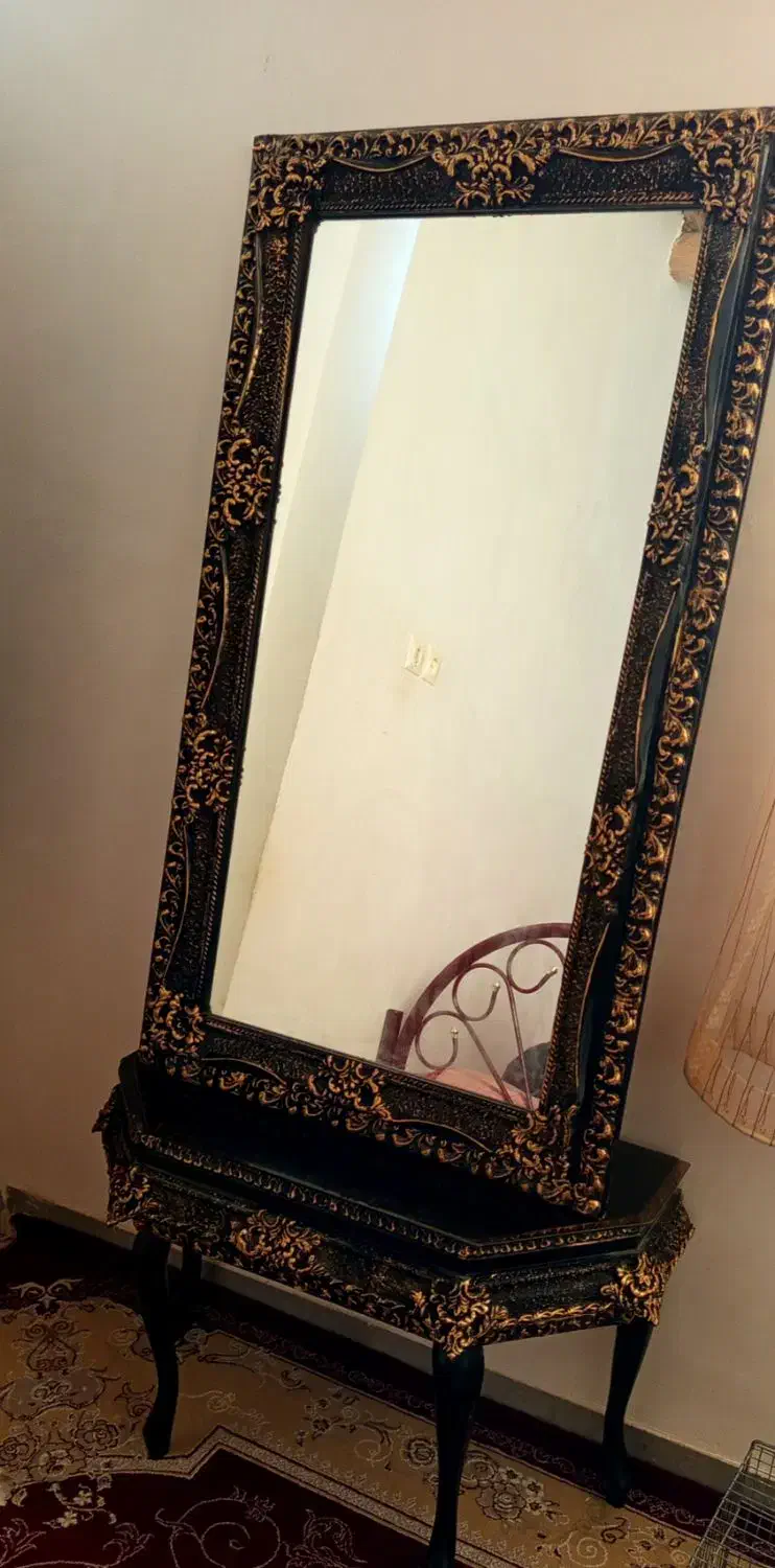 آینه کنسول|مبلمان خانگی و میز عسلی|کمیجان, |دیوار