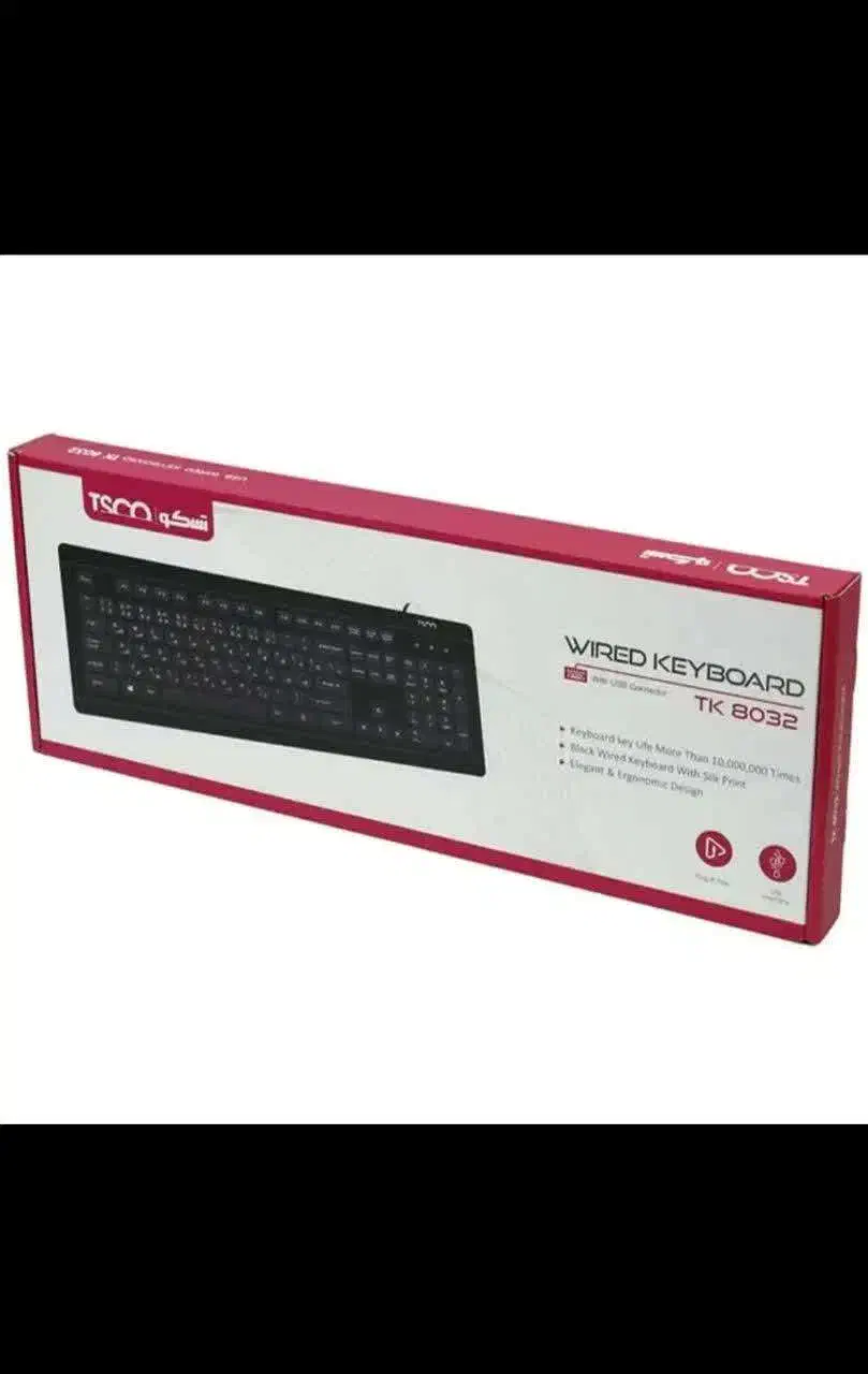 کیبورد تسکو مدل TK 8032|قطعات و لوازم جانبی رایانه|اصفهان, ملک|دیوار