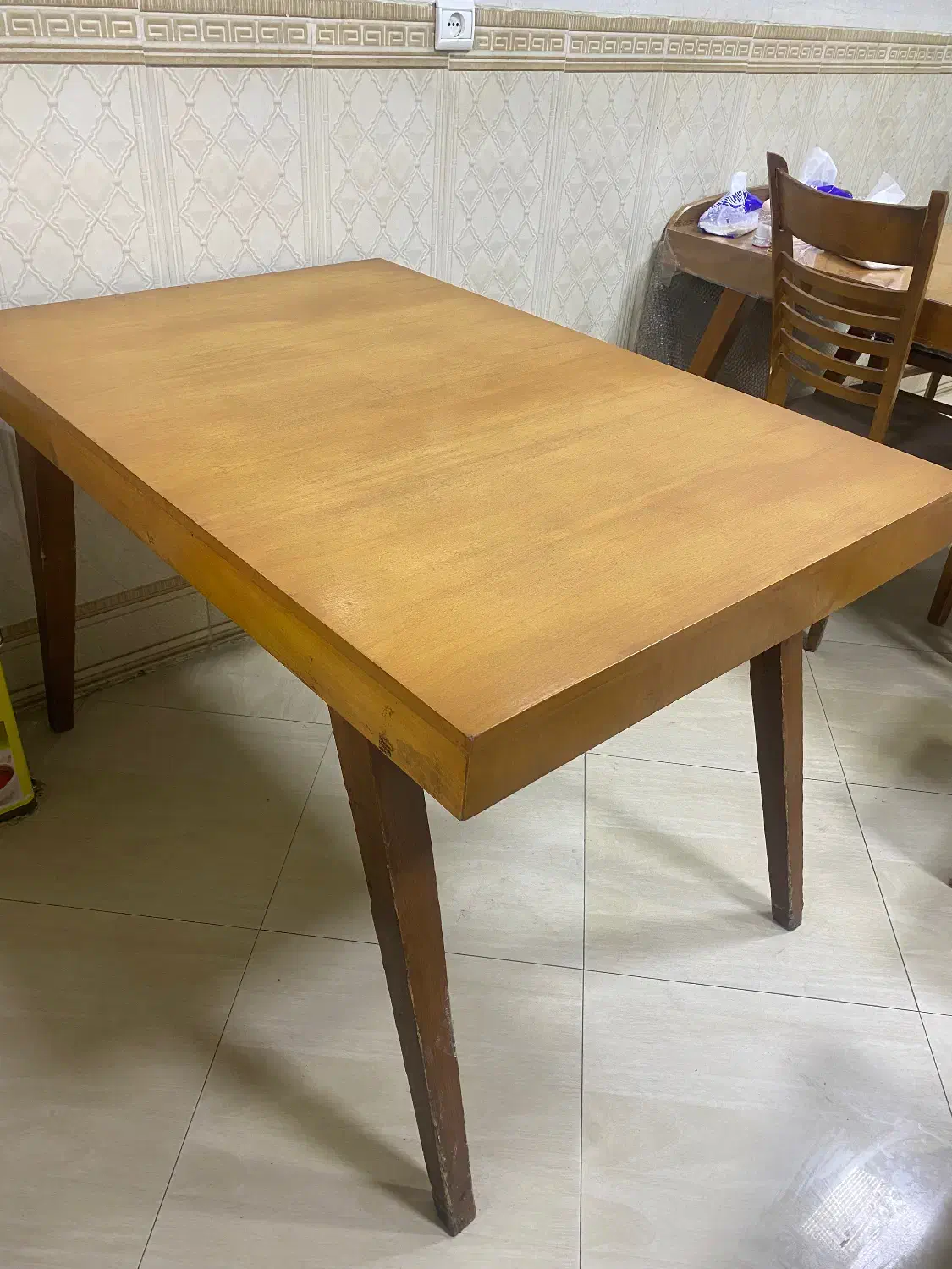 فروش میز نهار خوری چوبی|میز و صندلی غذاخوری|قائم‌شهر, |دیوار