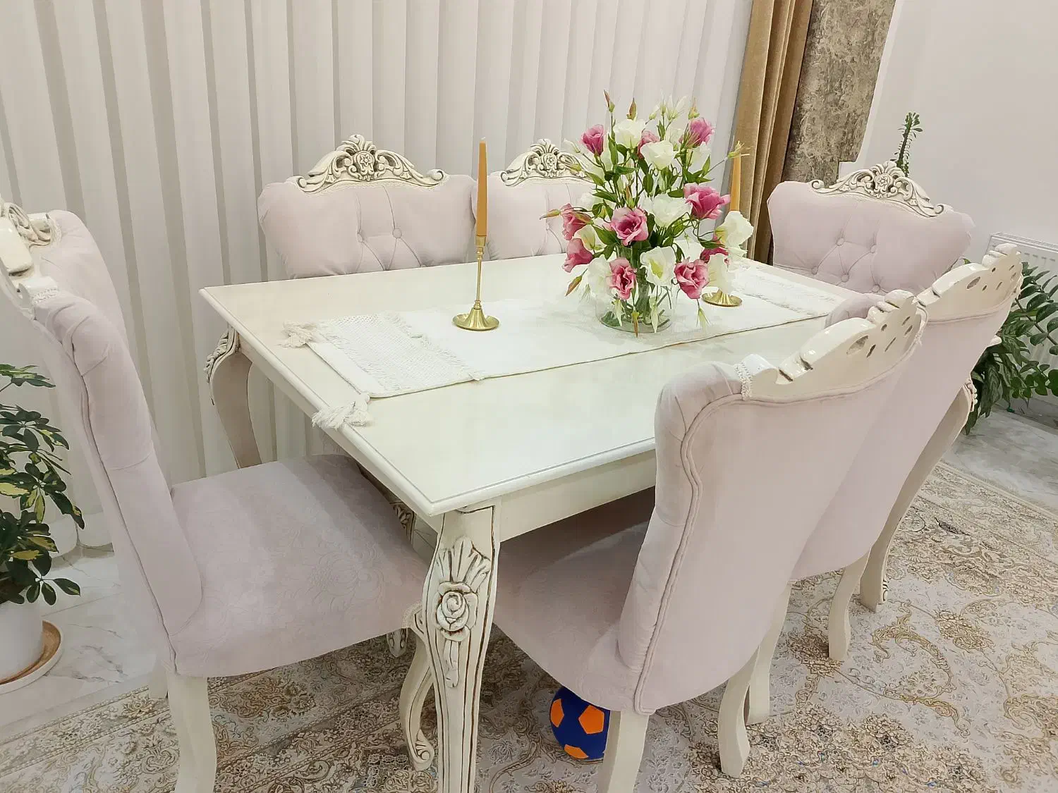 میز ناهار خوری 6نفره|مبلمان خانگی و میز عسلی|گلپایگان, |دیوار