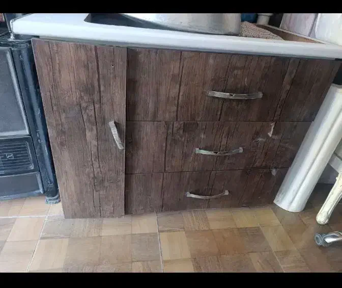 کابینت زیرگاز صفحه ای|مصالح و تجهیزات ساختمان|صحنه, |دیوار