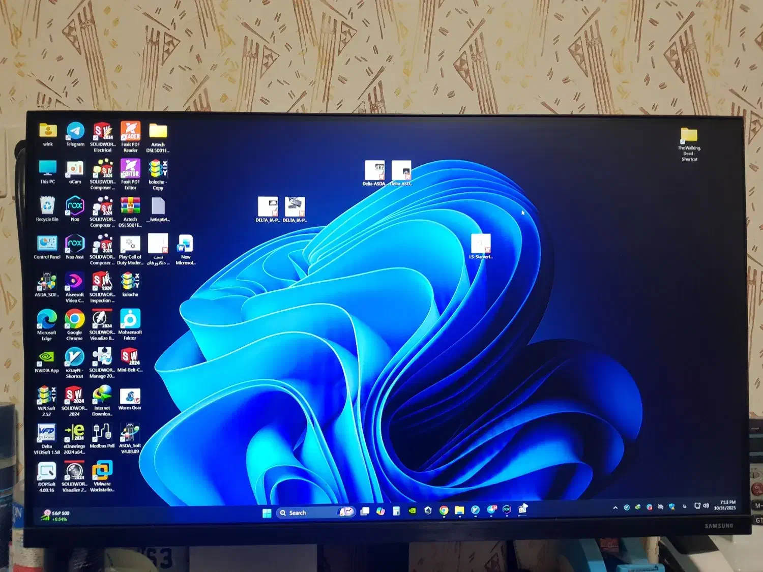 مانیتور 2k  QHD  سامسونگ ۲۷ اینچ|قطعات و لوازم جانبی رایانه|مشهد, رضاشهر|دیوار