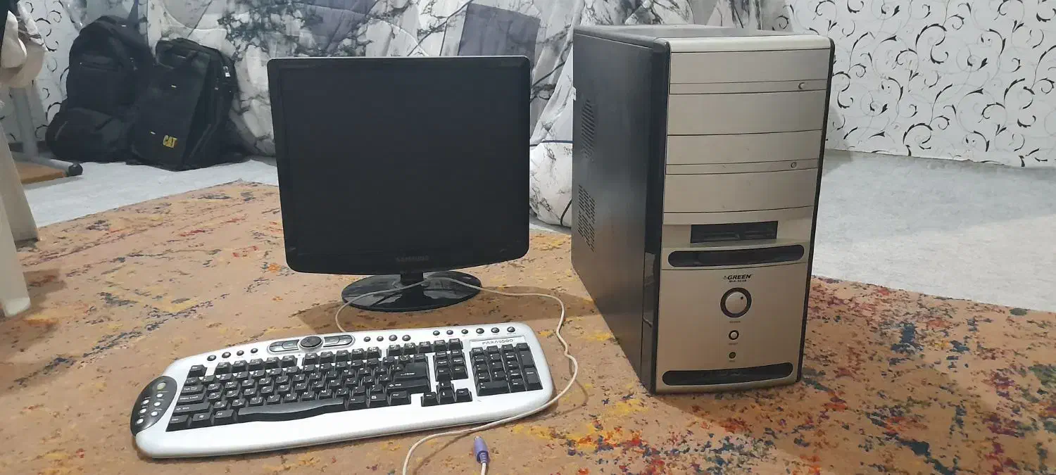 کامپیوتر ، مانیتور. کیس.کیبورد و موس|رایانه رومیزی|اهواز, شهرک توسعه نیشکر|دیوار