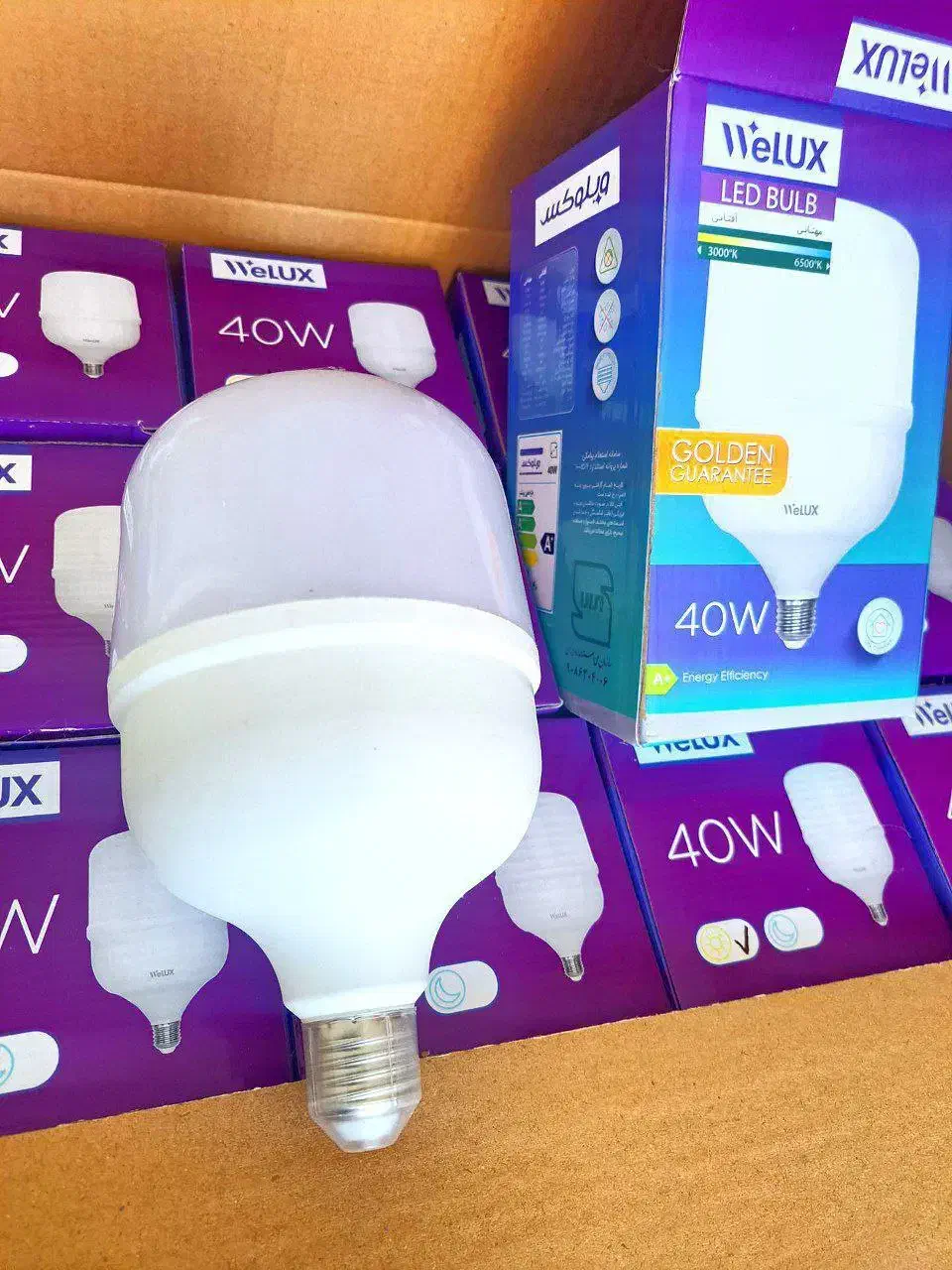 لامپ 40W بزرگ ((استاندارد)) با اشانتیون رایگان|لامپ و چراغ|تبریز, |دیوار