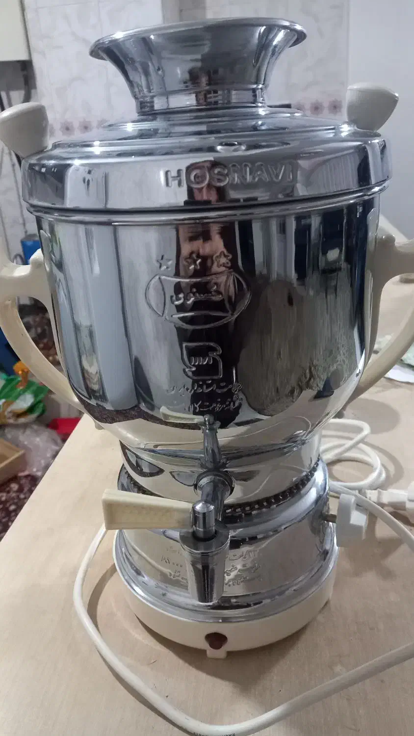 سماور اصل قدیمی نو|سماور، چایساز، قهوهساز|خوی, |دیوار