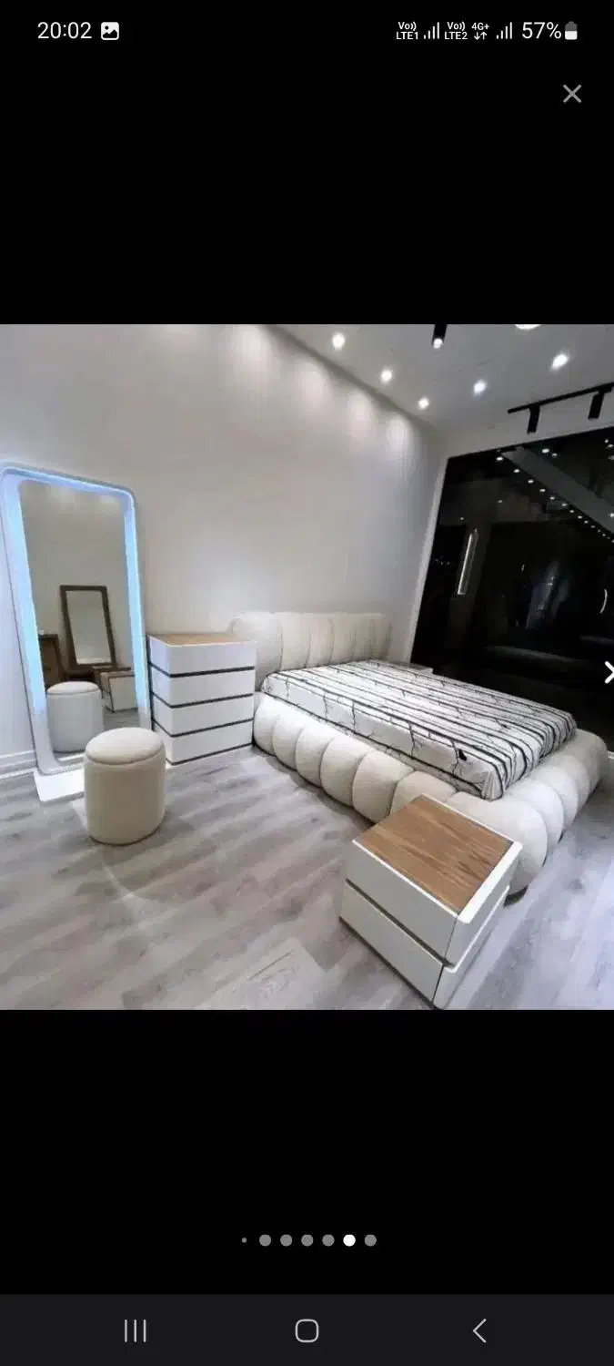 سرویس خواب ۲ نفره تخت دونفره باکس تخت چستر مدل۴۹۸|تخت و سرویس خواب|شیراز, شهرک فرزانگان|دیوار