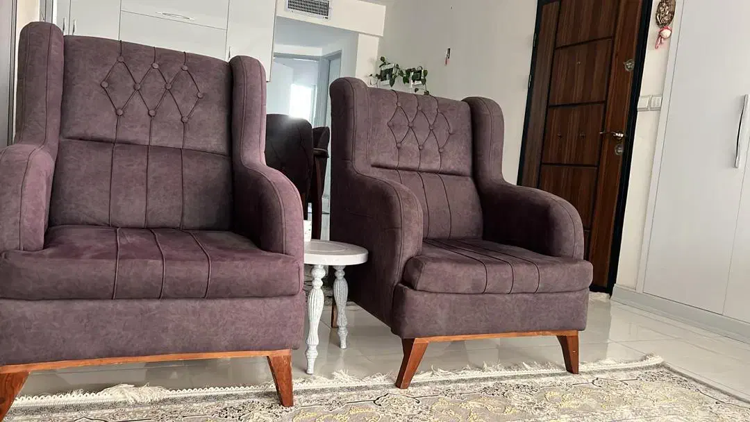 مبل 7نفره با میز عسلی و کنسول وزیر تلویزیونی ودراو|مبلمان خانگی و میز عسلی|خمینی‌شهر, |دیوار