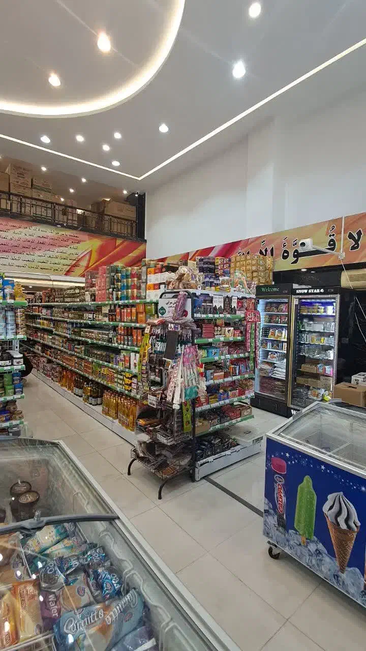 قفسه دوطرفه هایپری سفید و سیاه|فروشگاه و مغازه|بهشهر, |دیوار