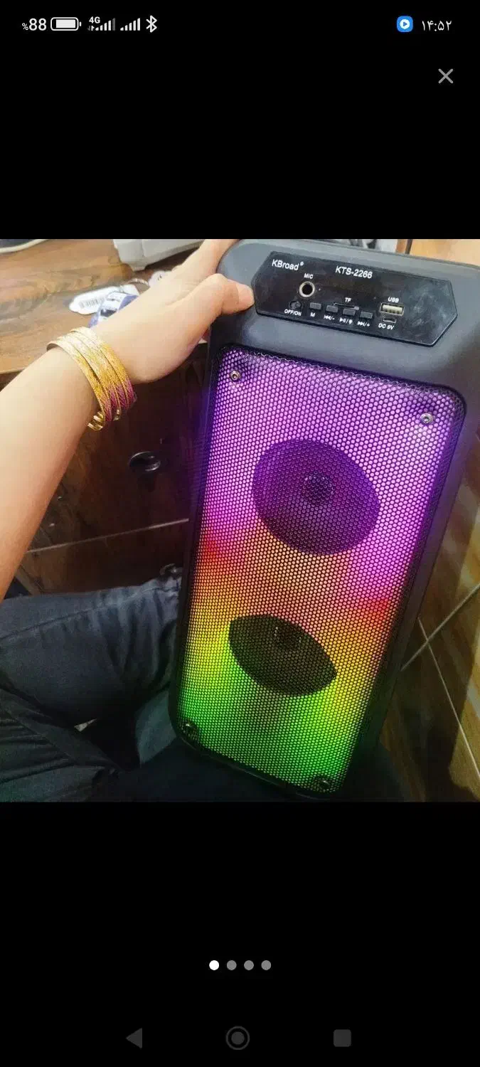 اسپیکر40سانتی|پخش‌کننده همراه|همدان, |دیوار