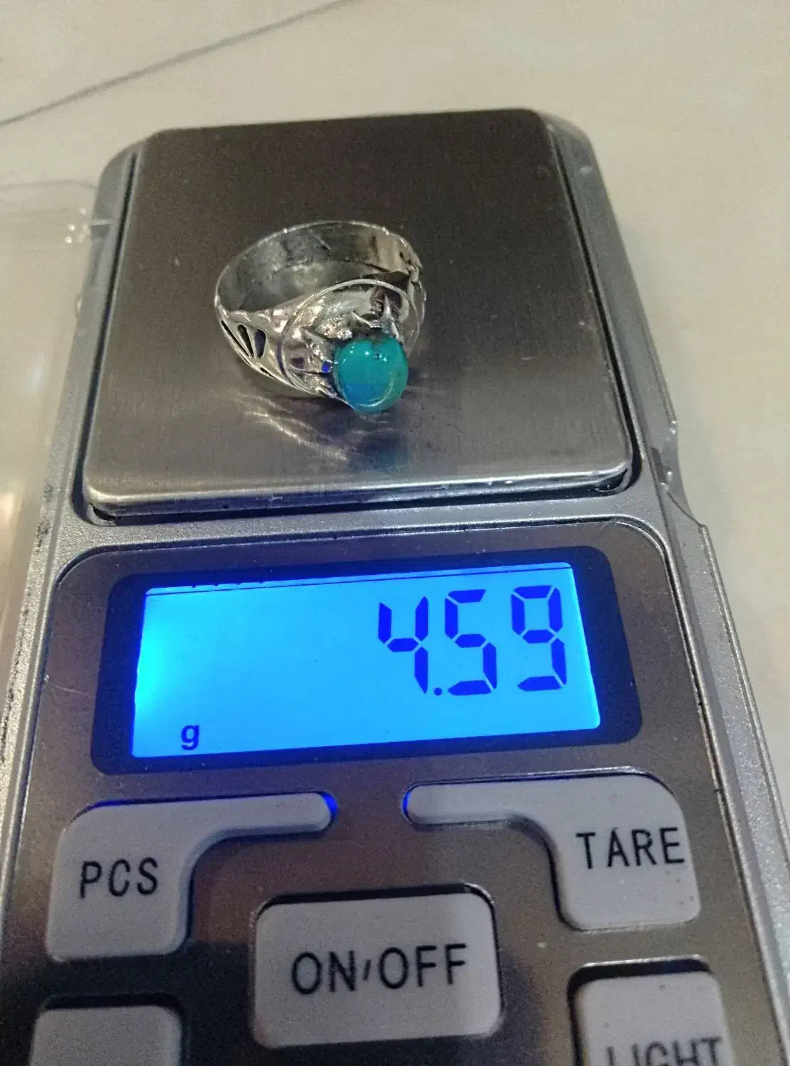 انگشتر نقره عقیق سرخ و فیروزه|کلکسیون اشیاء عتیقه|تهران, نیروی هوایی (پیروزی)|دیوار