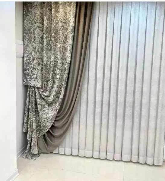 پرده الان بخر عید تسویه کن|پرده، رانر، رومیزی|قم, علی آباد سعدگان|دیوار