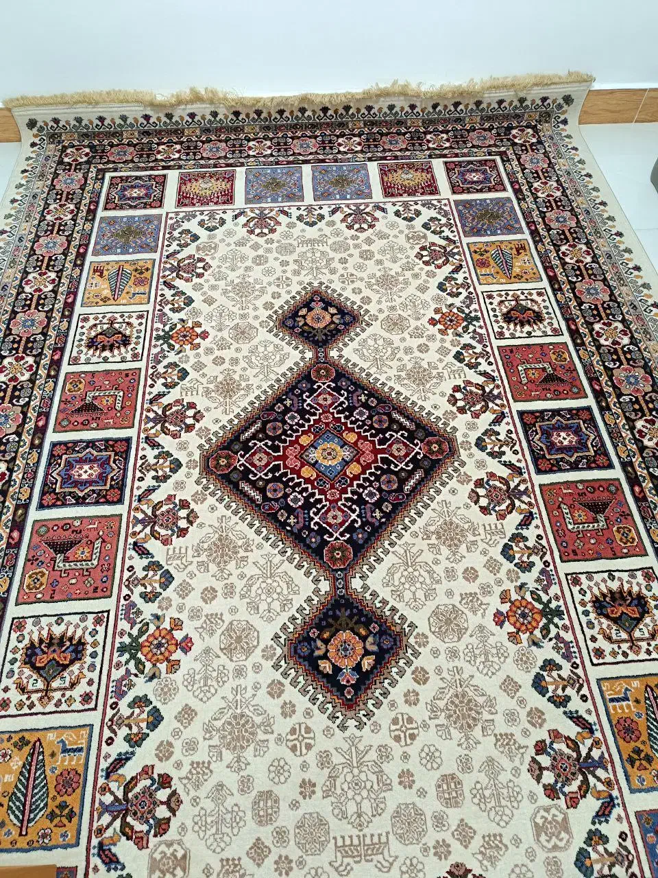 گلیم فرش|گلیم، جاجیم، گبه|مهاباد (آذربایجان غربی), |دیوار