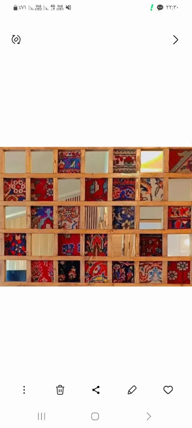 تابلوهای فرش و آینه|تابلو فرش|مشکیندشت, |دیوار