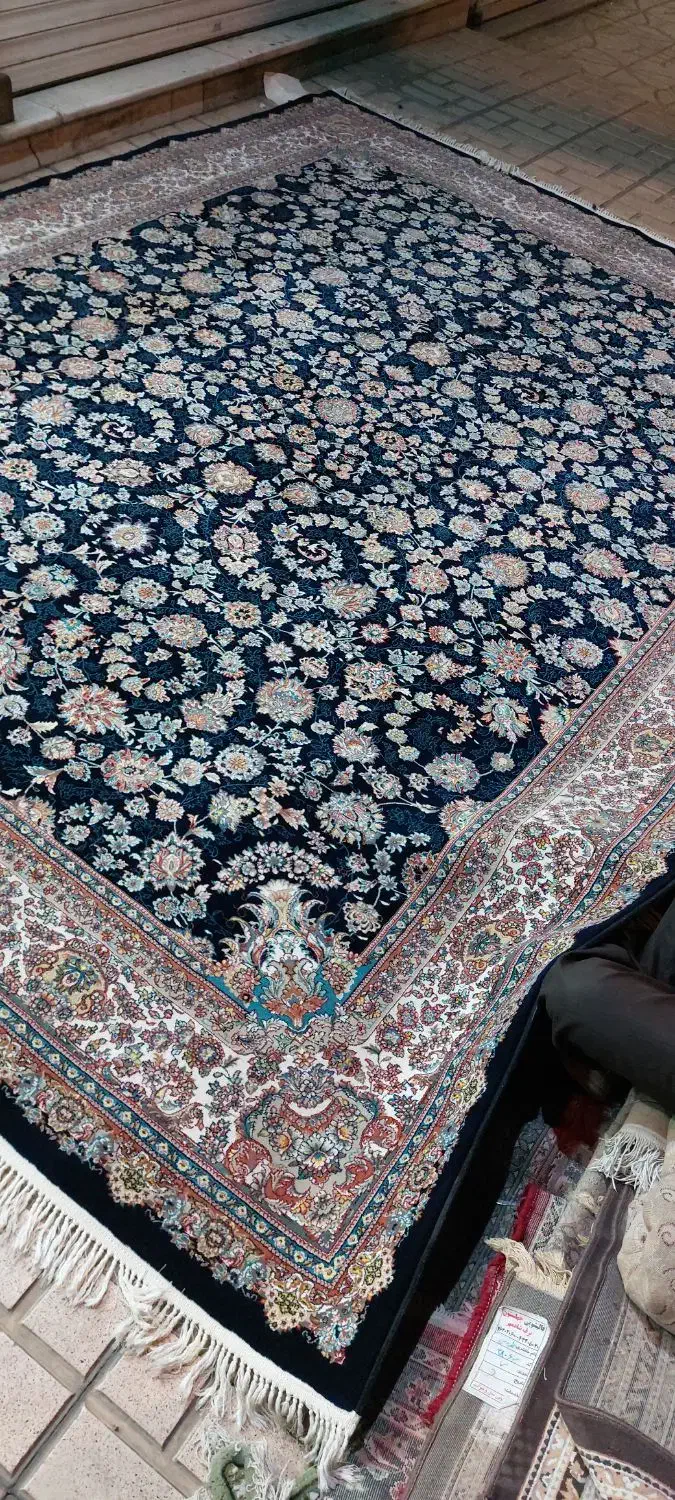 ۱ تخته فرش ۱۲ متری ۷۰۰ شانه تراکم ۲۵۵۰ واقعی|فرش|نسیم‌شهر, |دیوار