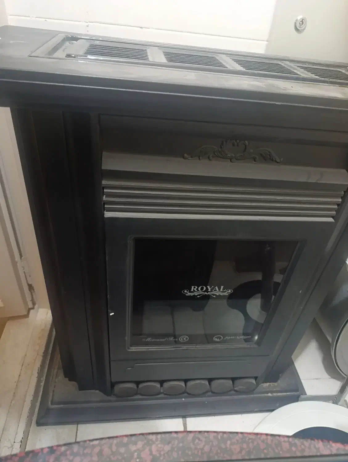 بخاری شومینه ای|بخاری، هیتر، شومینه|قم, زینبیه|دیوار