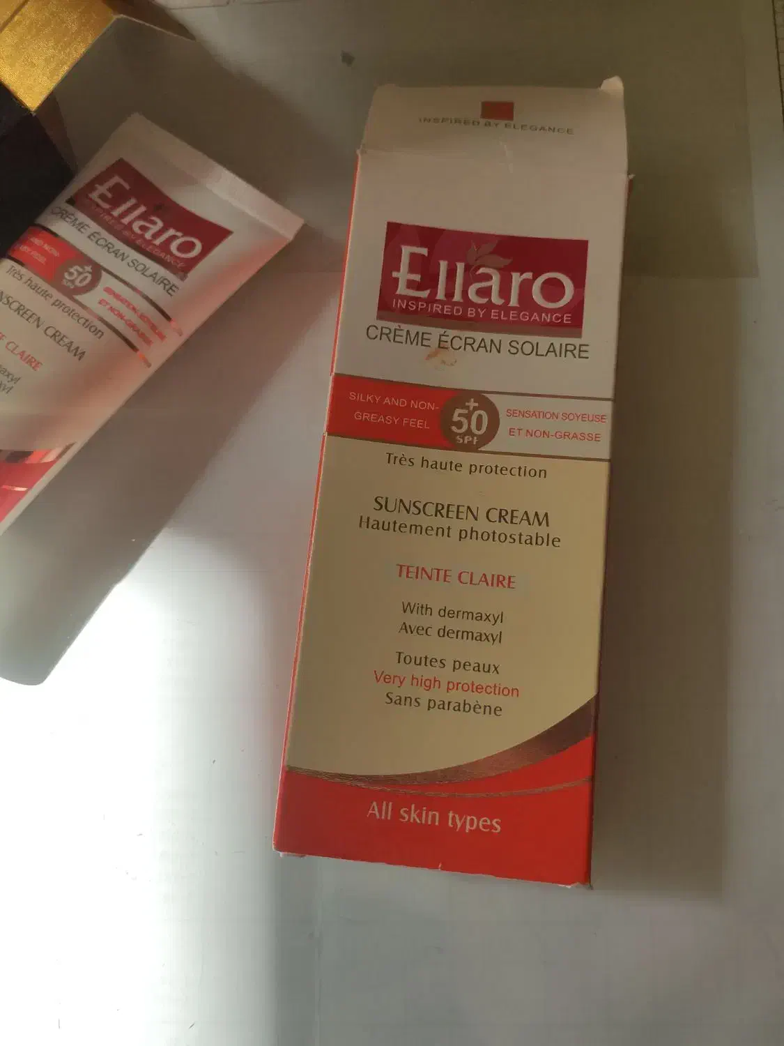 فروش کرم آفتابی ellaroاورجینال spf50|آرایشی، بهداشتی، درمانی|اصفهان, باغ دریاچه|دیوار