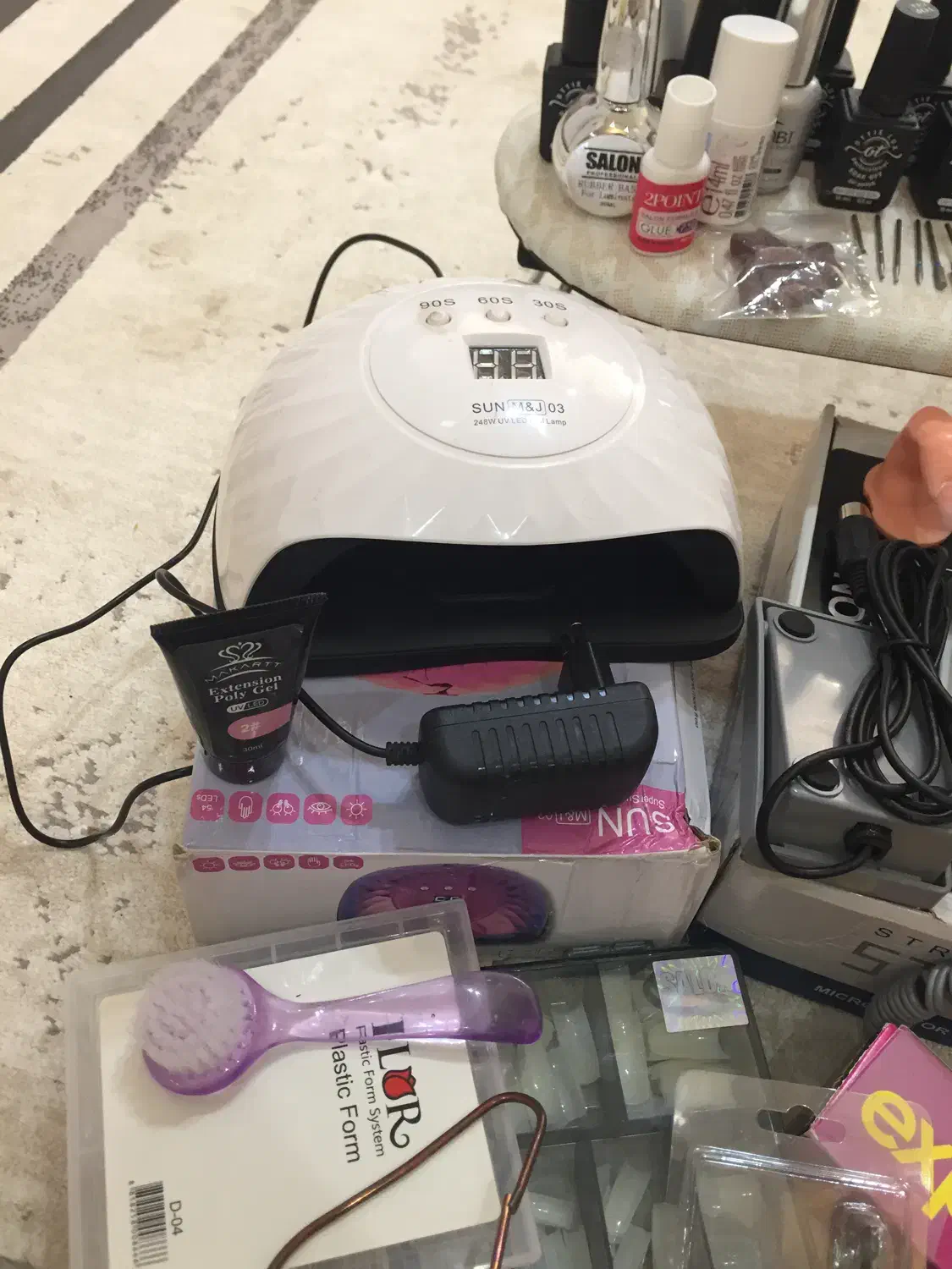 وسایل کاشت ناخن قیمت مناسب|آرایشی، بهداشتی، درمانی|همدان, |دیوار