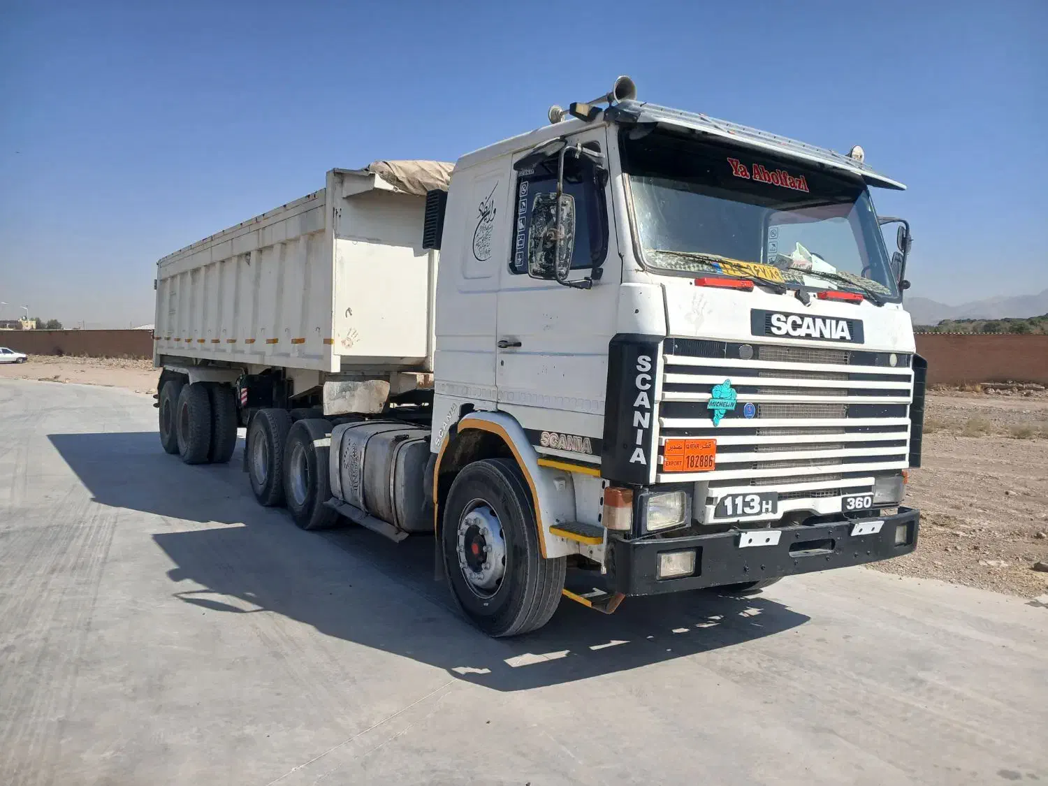 فروش یک دانگ اسکانیا ۱۱۳|خودرو سنگین|قزوین, |دیوار