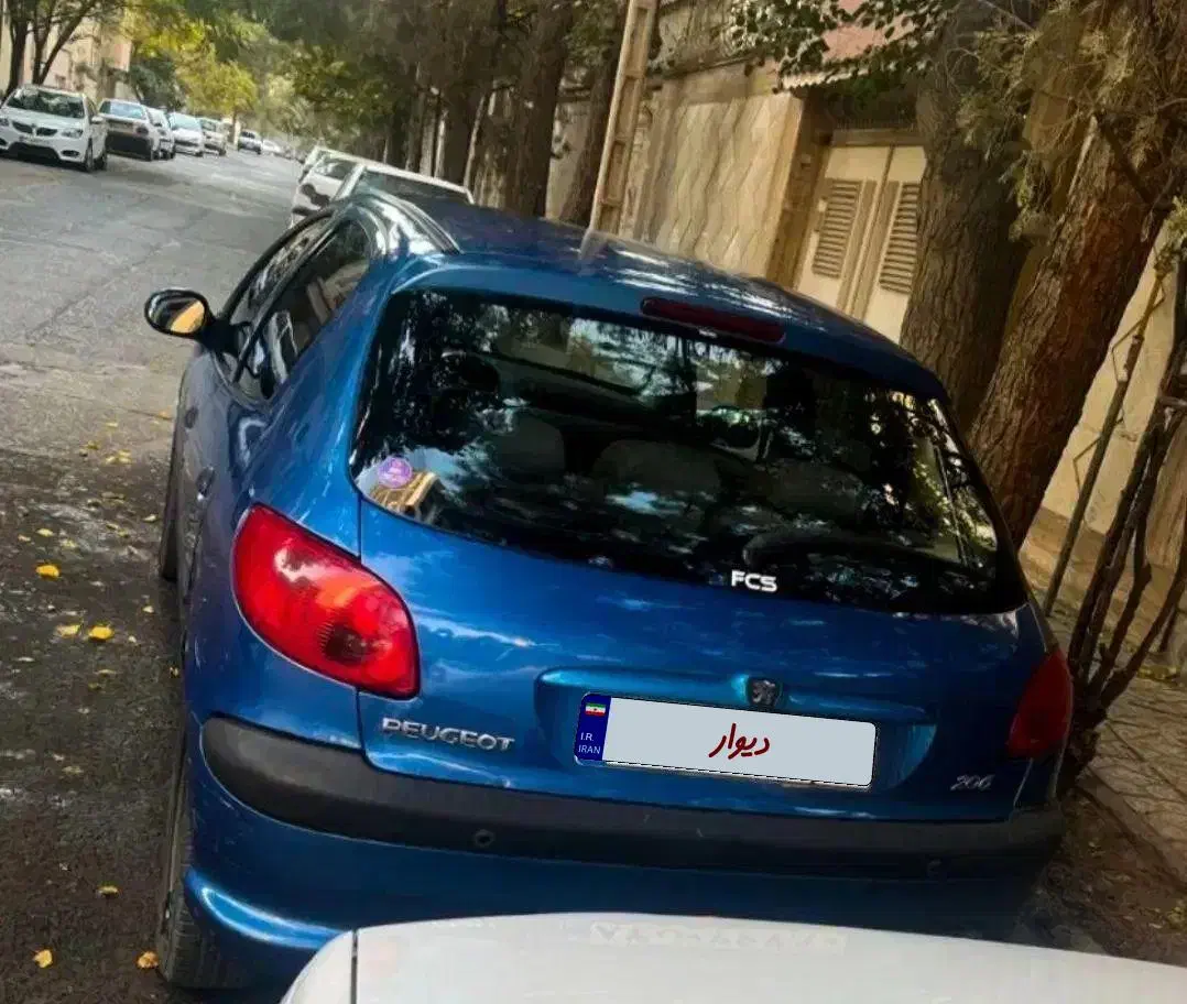 پژو 206 تیپ 5 مدل 96|خودرو سواری و وانت|مشهد, هفت تیر (حافظ)|دیوار
