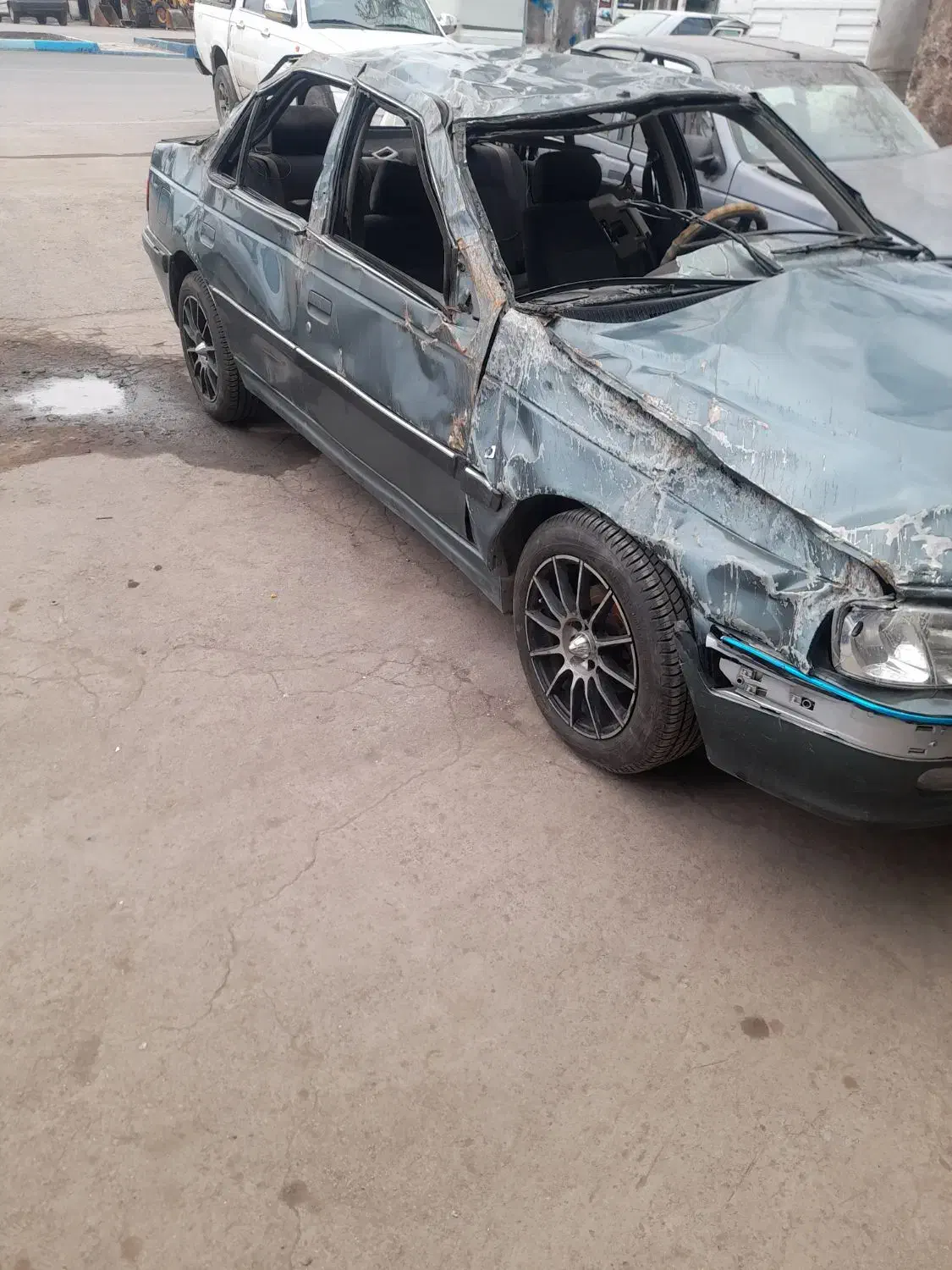 پژوپارس تصادفی مدل ۸۶|خودرو سواری و وانت|خوی, |دیوار