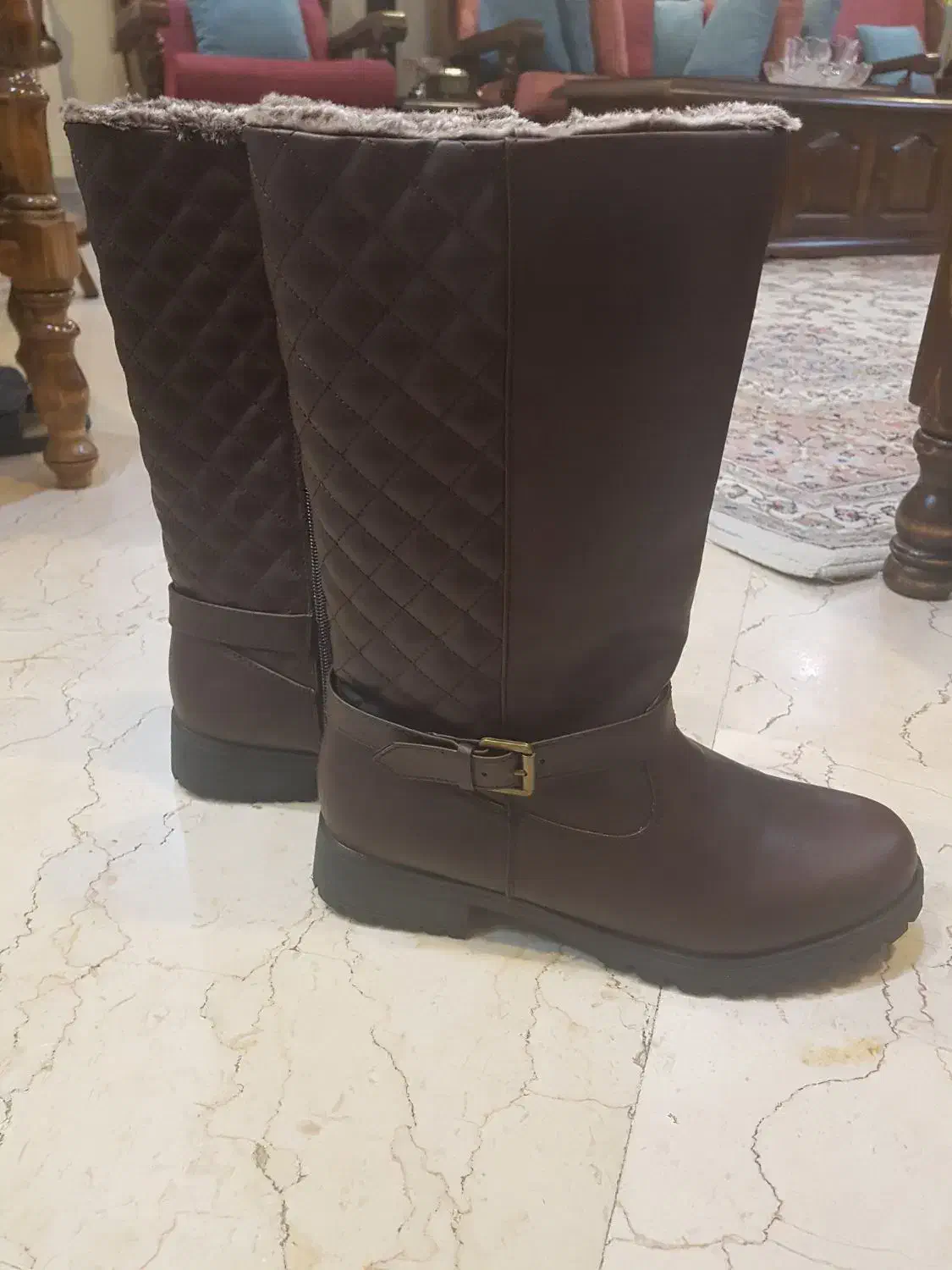 بوت چرم زنانه خارجی(کانادا) نو|کیف، کفش، کمربند|تهران, ارم|دیوار