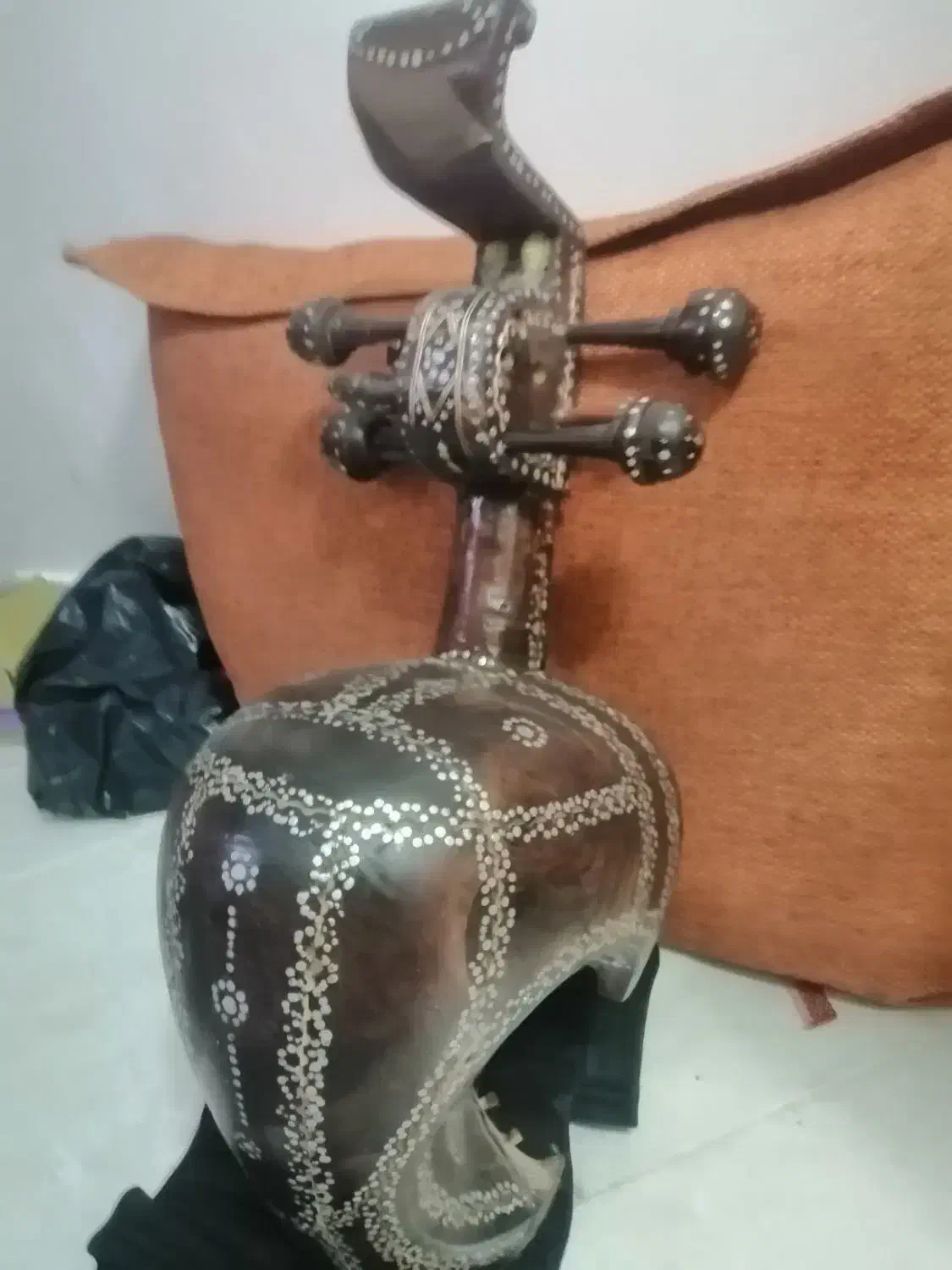 چنگ سنتی بلوچی|سازهای سنتی|بندرعباس, |دیوار