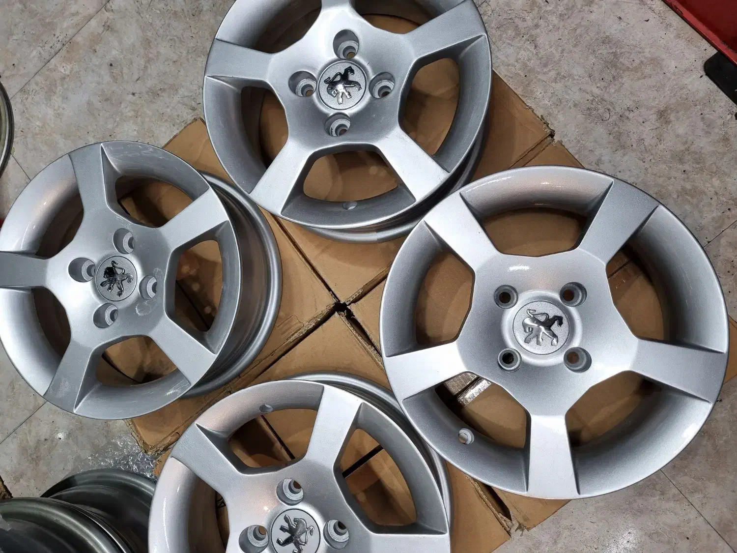 رینگ فابریک ۲۰۷ و۲۰۶ (رویال)|قطعات یدکی و لوازم جانبی|تهران, افسریه شمالی|دیوار