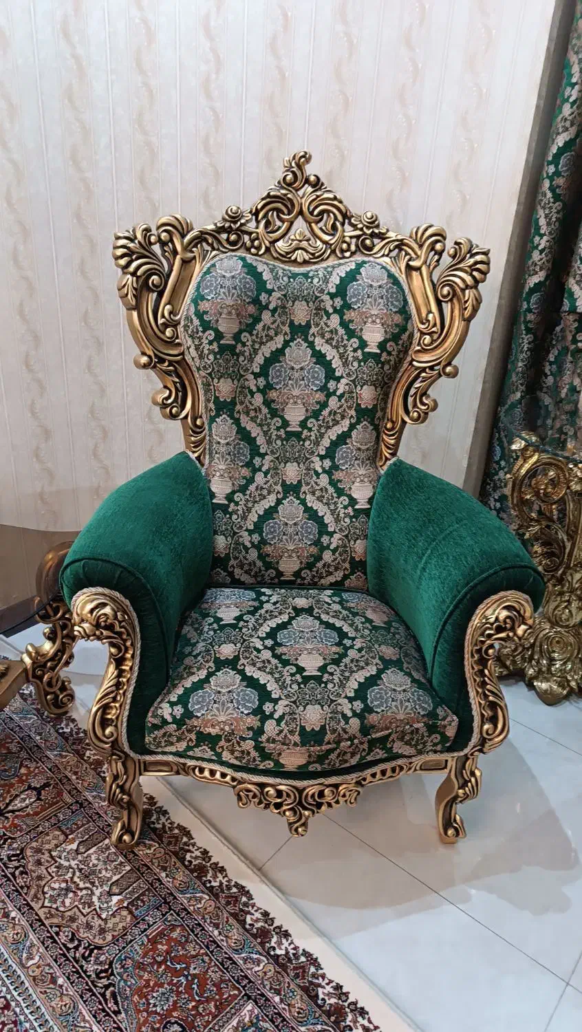 مبل 9نفره سلطنتی|مبلمان خانگی و میز عسلی|قم, عمار یاسر|دیوار