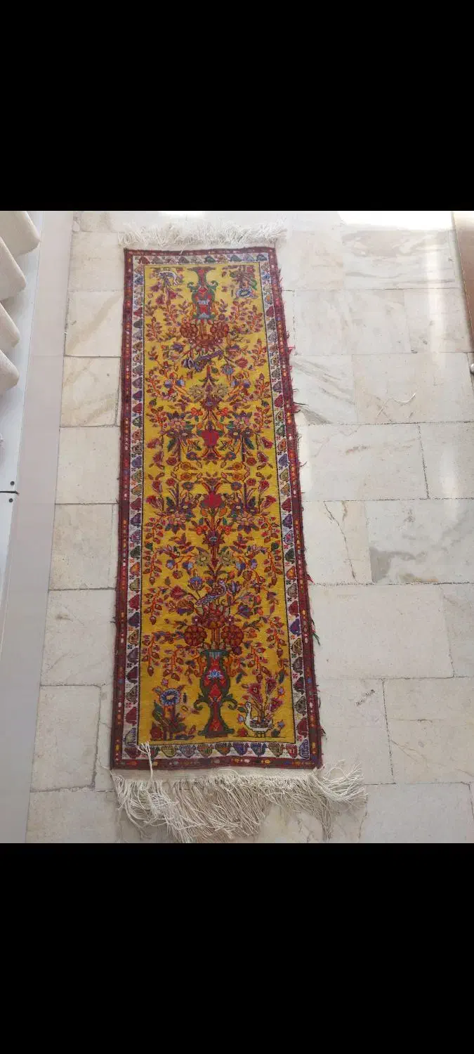 گلیم فرش ۴۰در۱۳۰|گلیم، جاجیم، گبه|سیرجان, |دیوار