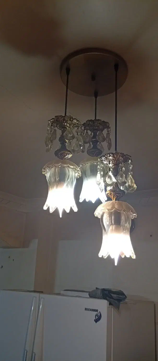 لوستر پذیرایی وآشپزخانه|لوستر و چراغ آویز|اصفهان, شهریار|دیوار