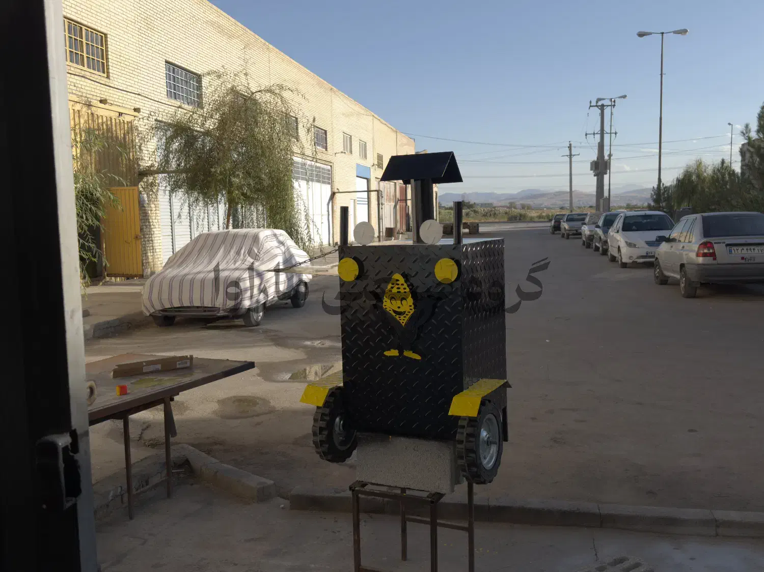 پخت بلال کبابی سیب زمینی داغ تنوری گازی (گاز مایع)|اجاق گاز و لوازم برقی پختوپز|همدان, |دیوار