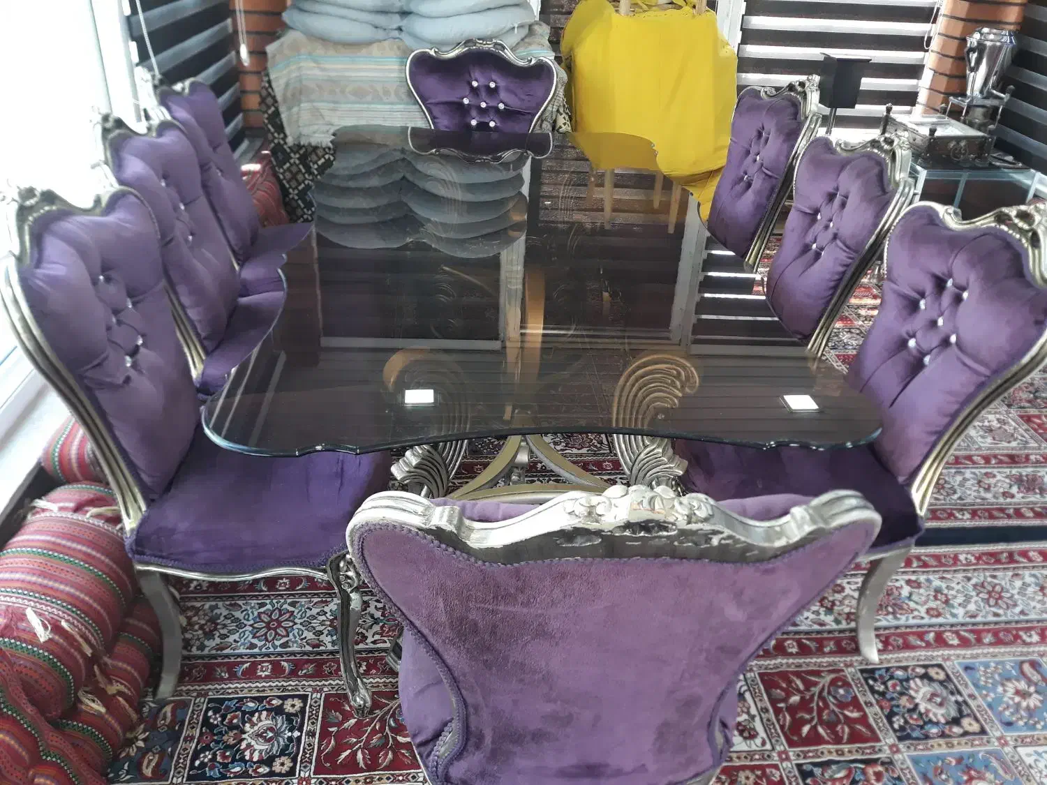 نارخوری 8 نفره در حد نو|میز و صندلی غذاخوری|ملارد, |دیوار