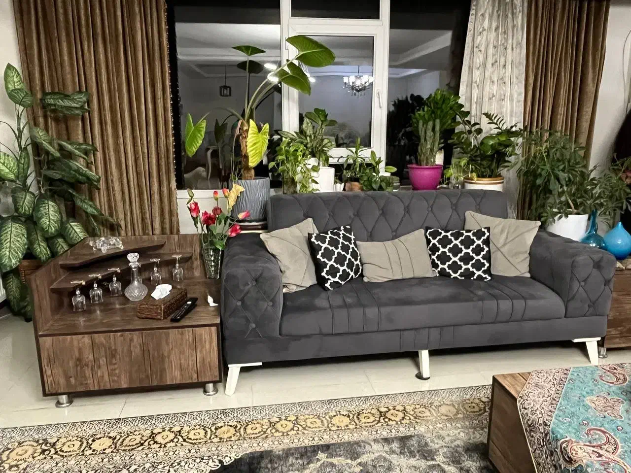 مبل راحتی چستر 7 نفره|مبلمان خانگی و میز عسلی|گرمدره, |دیوار