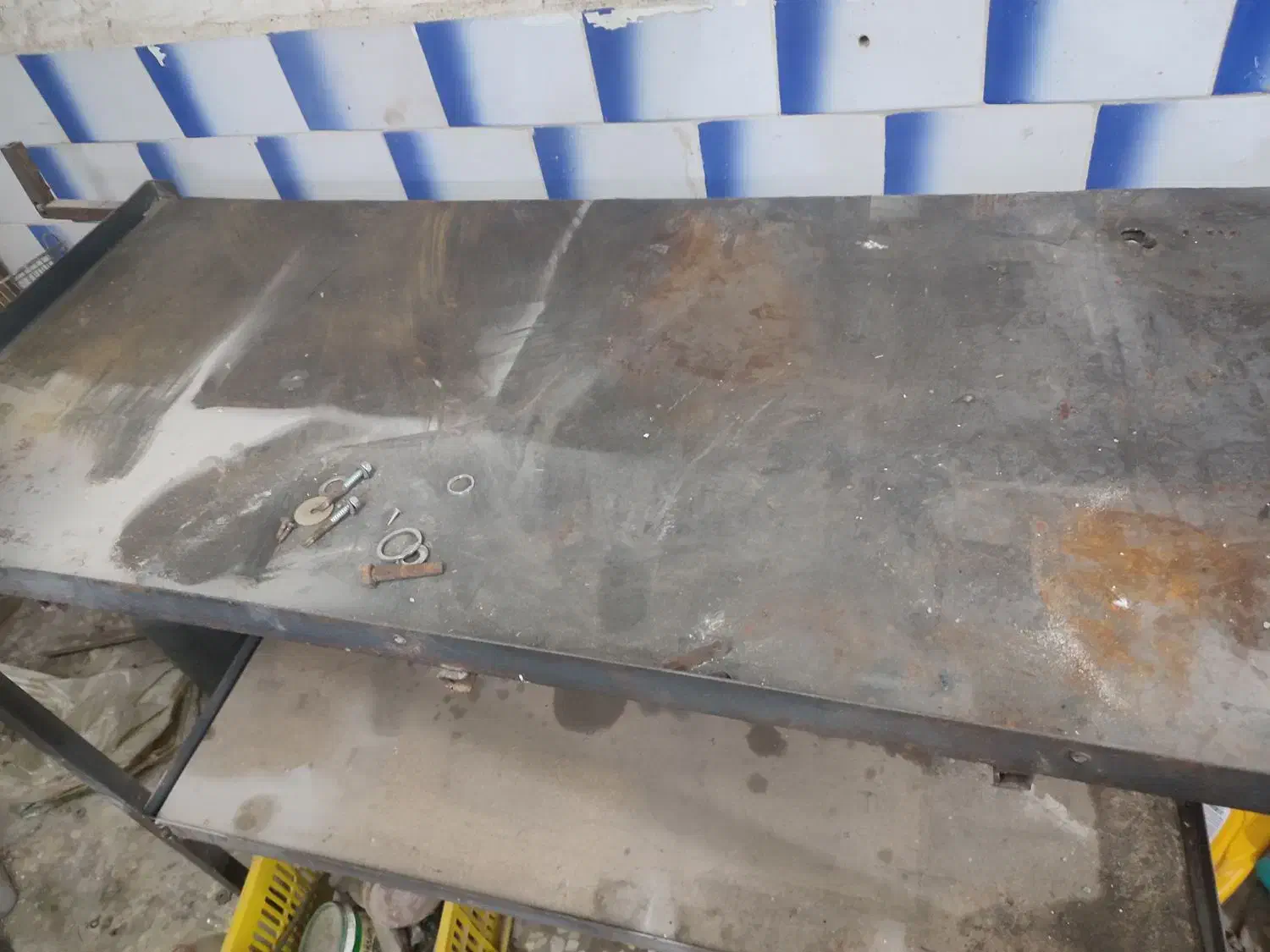 میز کار آهنی و روشویی|فروشگاه و مغازه|رشت, دیانتی|دیوار