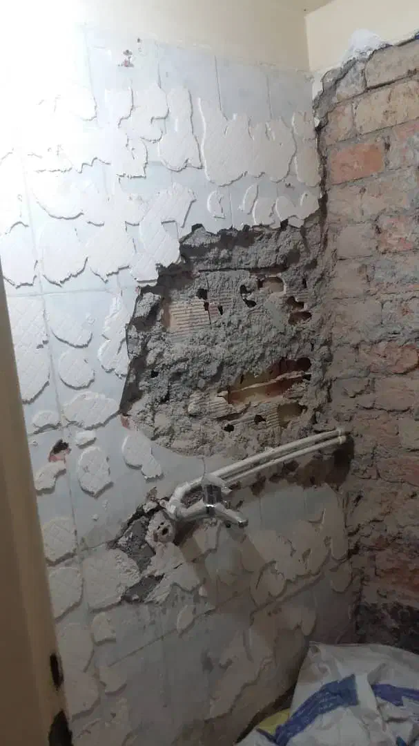 تخریب کندن حفره وباز سازی|خدمات پیشه و مهارت|بومهن, |دیوار