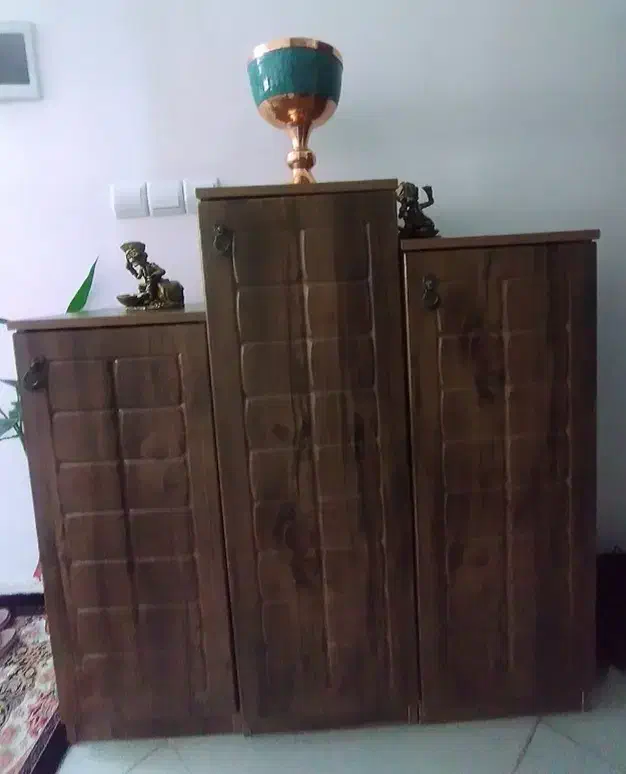 کمد و جاکفشی|جاکفشی، کمد، دراور|دامغان, |دیوار