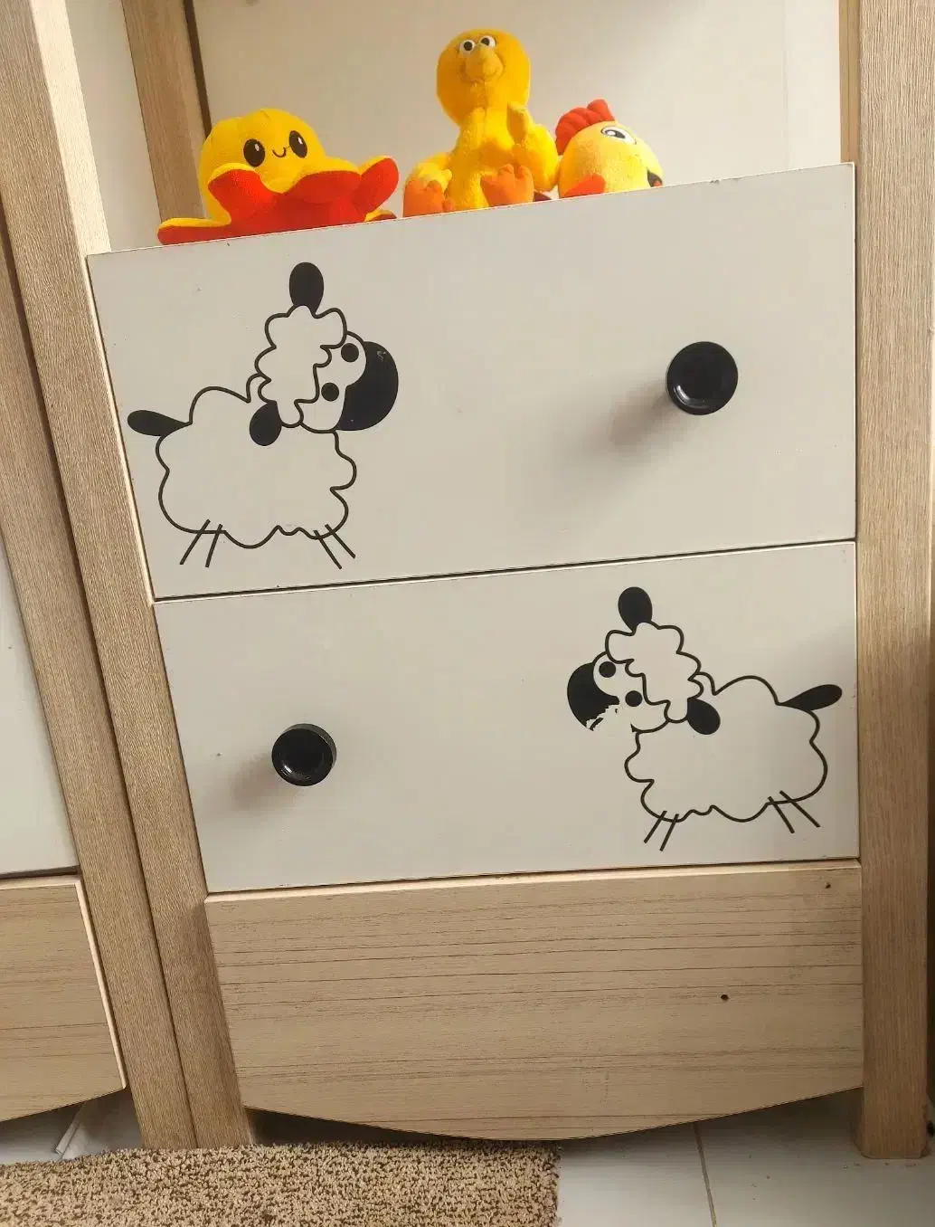 کمد ۲تیکه کودک ونوجوان|جاکفشی، کمد، دراور|قرچک, شهرک طلائیه|دیوار