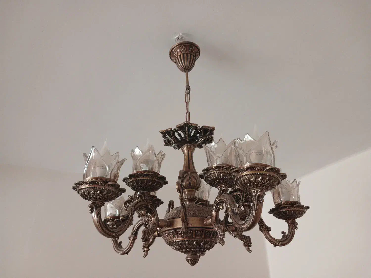 لوستر کلاسیک شاخه ایتالیایی|لوستر و چراغ آویز|اصفهان, باغ زرشک|دیوار