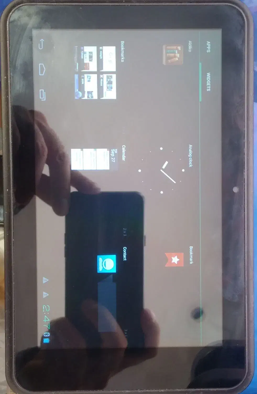 تبلت smart touch دو سیم کارت و حافظه با جعبه|تبلت|تهران, توحید|دیوار