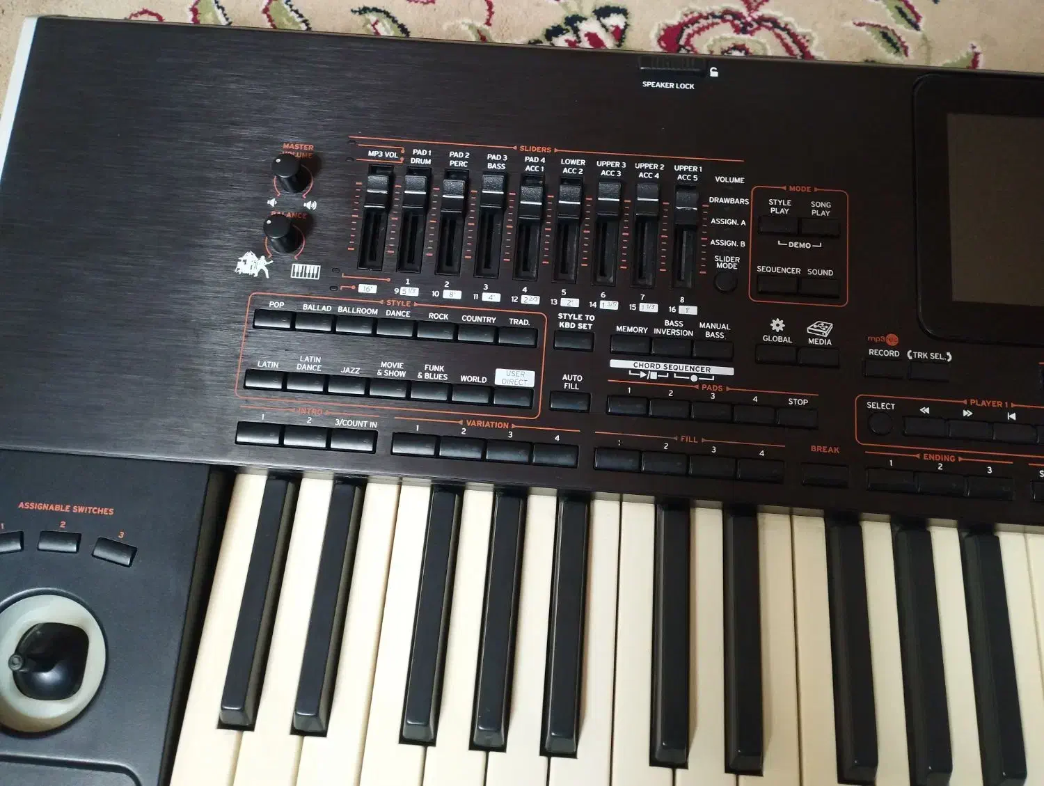 ارگ pa4|پیانو، کیبورد، آکاردئون|همدان, |دیوار